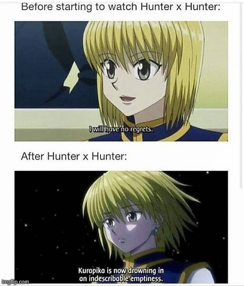 anyone else ): | image tagged in hxh,hunter x hunter | made w/ Imgflip meme maker