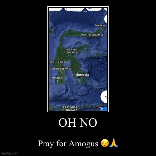 AMOGUS is unwell | image tagged in funny,demotivationals | made w/ Imgflip demotivational maker