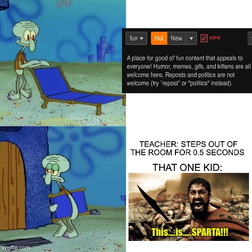 Squidward chair | image tagged in squidward chair | made w/ Imgflip meme maker