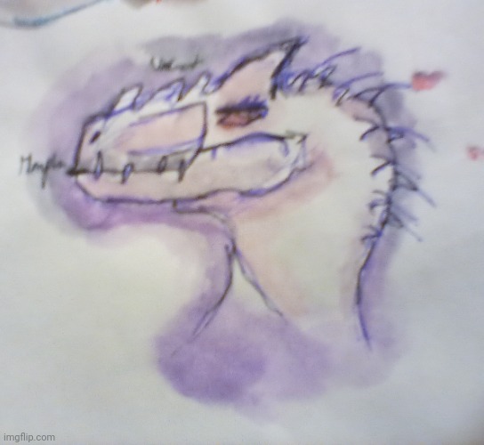 Violet the I rex | image tagged in violet the i rex | made w/ Imgflip meme maker