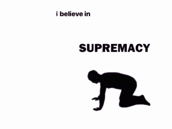 High Quality I believe in __ Supremacy Blank Meme Template