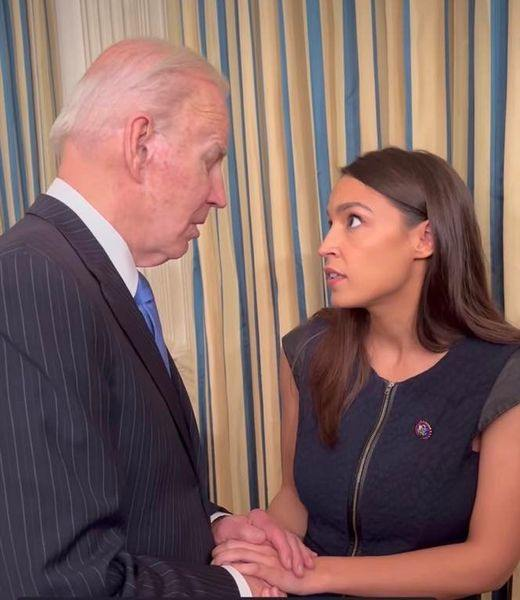 AOL and Biden Blank Meme Template