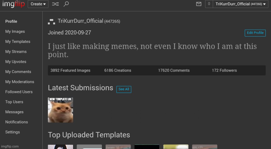 3892 featured images? You mean 1? | made w/ Imgflip meme maker