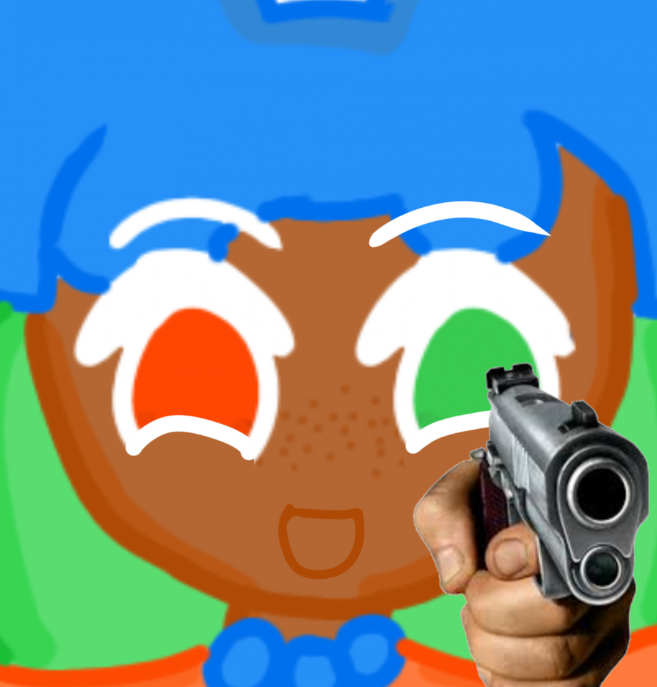 Cookie Sees You Did A Crime Blank Meme Template