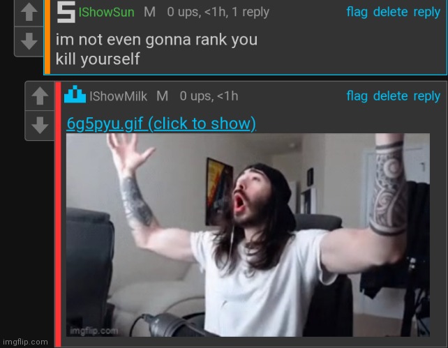 I find it funny how much she absolutely despises me lmao | made w/ Imgflip meme maker