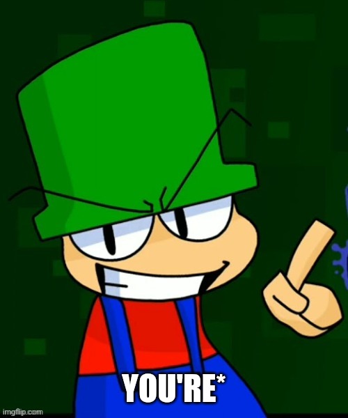 Bambi | YOU'RE* | image tagged in bambi | made w/ Imgflip meme maker