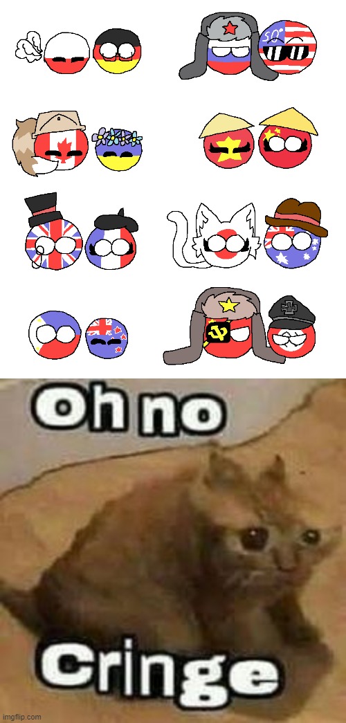 image tagged in oh no cringe | made w/ Imgflip meme maker