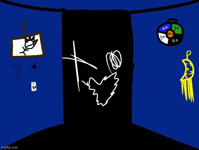 rough recreation of the shadow demon jumpscare dream | made w/ Imgflip meme maker