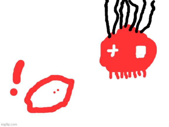 blobie phase 1 meeting blobie phase 4 | image tagged in blank white template | made w/ Imgflip meme maker