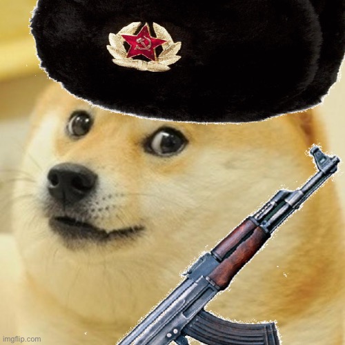Soviet doge | image tagged in soviet doge | made w/ Imgflip meme maker