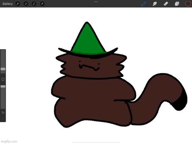 he finally put his hat on correctly | made w/ Imgflip meme maker