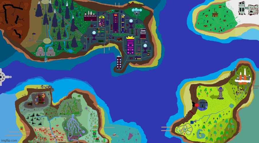 World of Welll's World Map | image tagged in wow,world of welll's | made w/ Imgflip meme maker