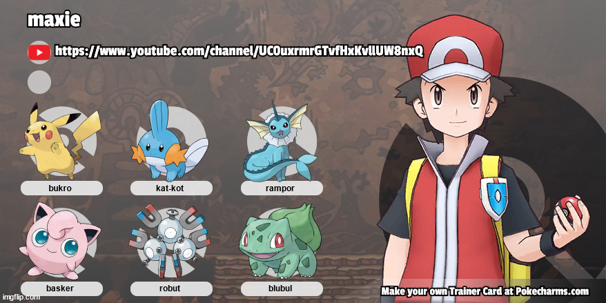 maxies pokemon card but better | made w/ Imgflip meme maker