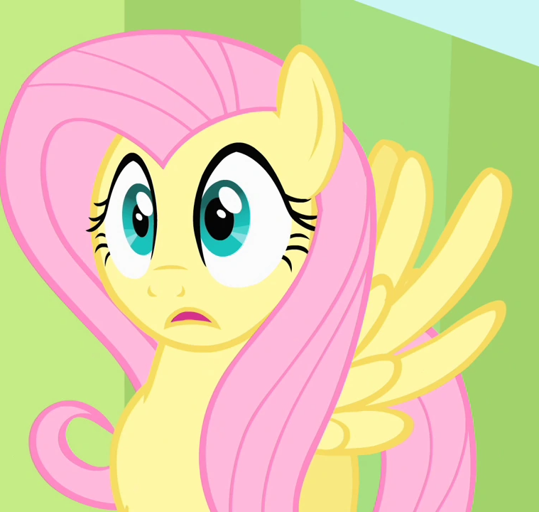 High Quality fluttershy's shocked Blank Meme Template