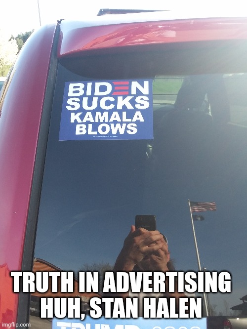 TRUTH IN ADVERTISING 
HUH, STAN HALEN | made w/ Imgflip meme maker