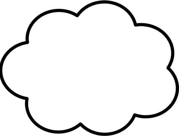 Cloud Blank Template - Imgflip