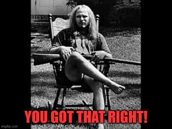 Ronnie Van Zant - Lynyrd Skynyrd | YOU GOT THAT RIGHT! | image tagged in ronnie van zant - lynyrd skynyrd | made w/ Imgflip meme maker