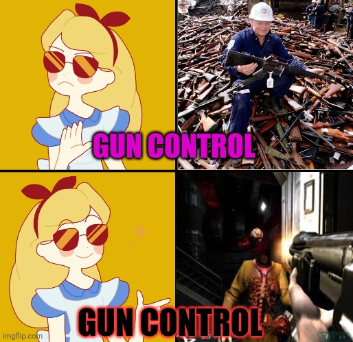 GUN CONTROL GUN CONTROL | made w/ Imgflip meme maker