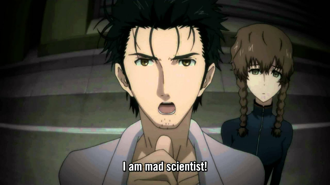 High Quality Steins;Gate I am mad scientist! Blank Meme Template