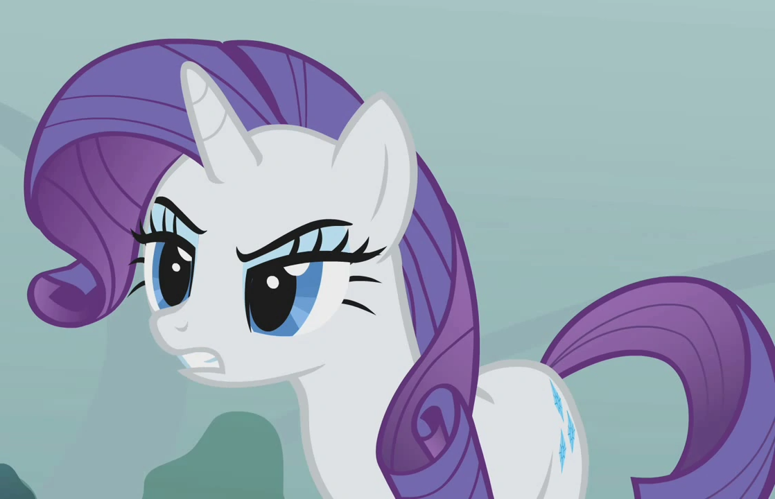 rarity's mad face Blank Meme Template