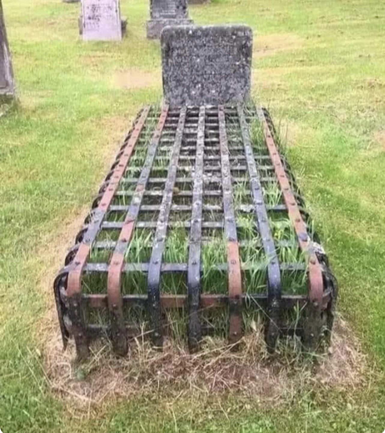High Quality Caged burial ground Blank Meme Template