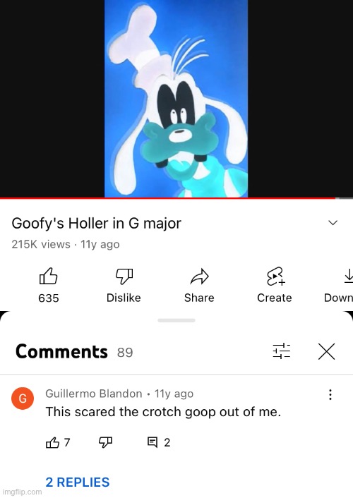 Crotch WHAT? | image tagged in youtube,cursed comments,memes | made w/ Imgflip meme maker