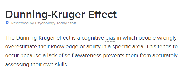 dunning-kruger effect Blank Meme Template