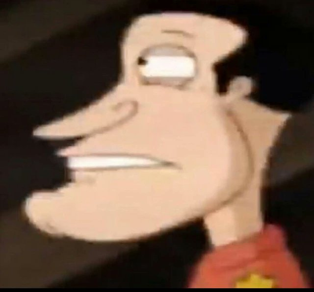 side-facing quagmire Blank Meme Template