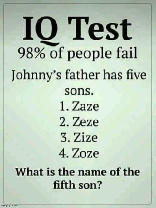 IQ Test | image tagged in roll safe think about it | made w/ Imgflip meme maker