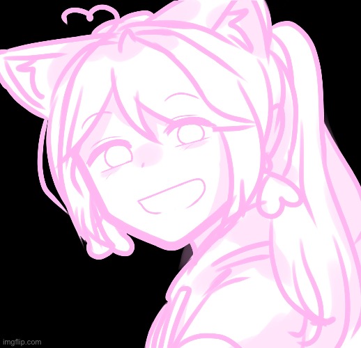 High Quality Pink Demi Smug Blank Meme Template