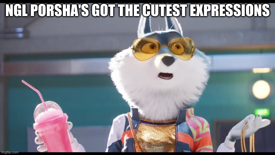 NGL PORSHA'S GOT THE CUTEST EXPRESSIONS | made w/ Imgflip meme maker