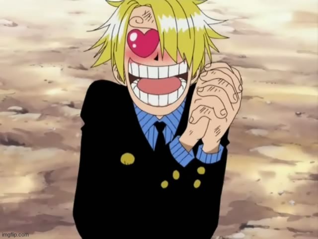 Sanji Mellorine | image tagged in sanji mellorine | made w/ Imgflip meme maker