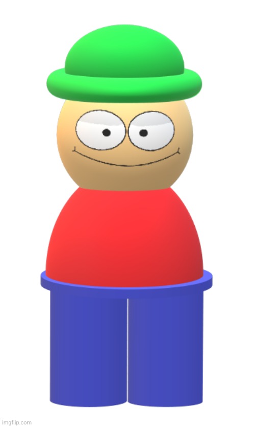 not sure if this counts, but this was my first attempt at using paint 3d! | made w/ Imgflip meme maker