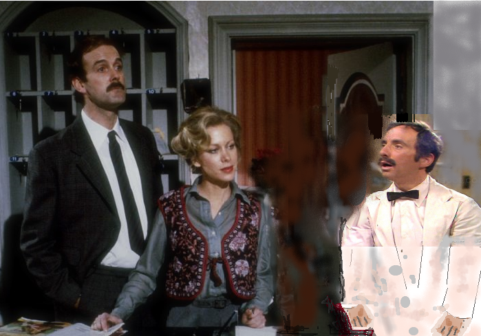 Fawlty reception Blank Meme Template