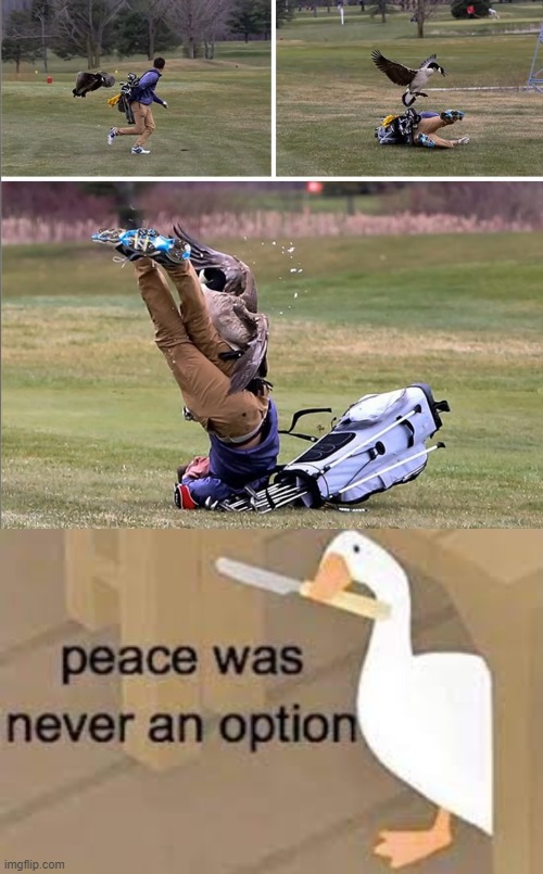 image tagged in piece was never an opsion | made w/ Imgflip meme maker