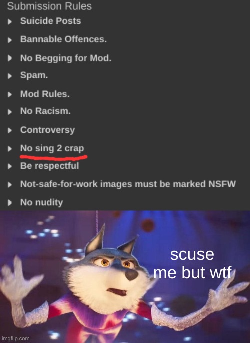 who tf added this rule??? | scuse me but wtf | made w/ Imgflip meme maker