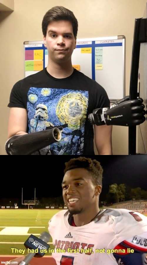 image tagged in they had us in the first half | made w/ Imgflip meme maker
