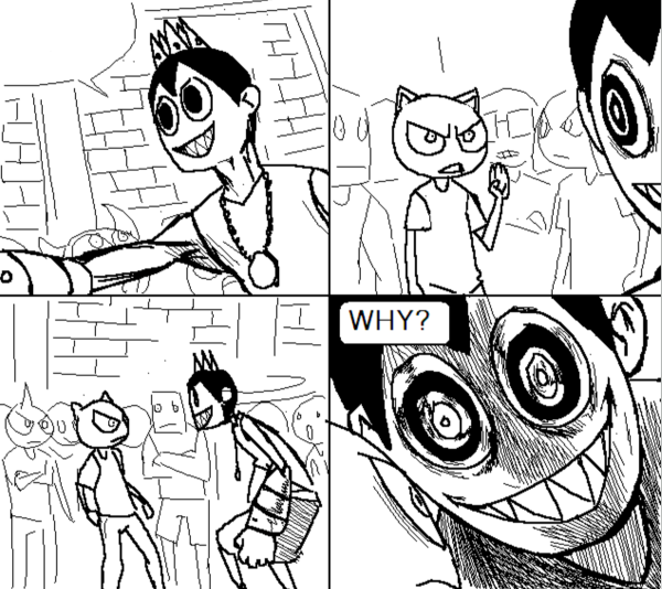 High Quality /b/ cat says something controversial Blank Meme Template
