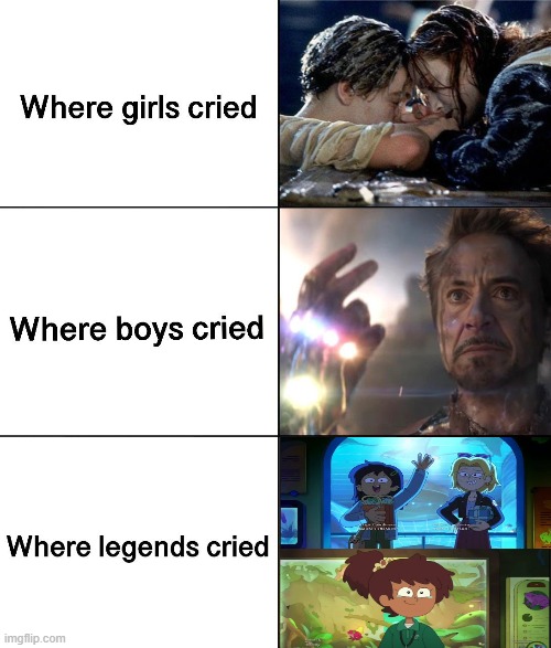 This finale brought me to tears | image tagged in amphibia,finale,disney channel,sad,memes | made w/ Imgflip meme maker