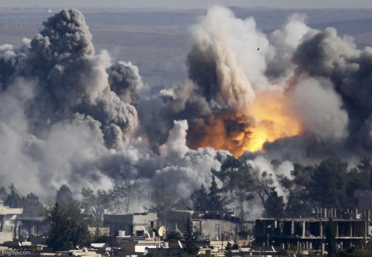 airstrike | image tagged in airstrike | made w/ Imgflip meme maker
