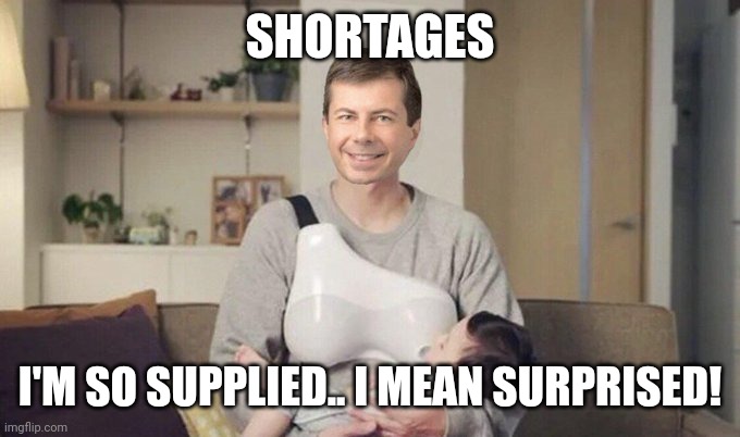 SHORTAGES I'M SO SUPPLIED.. I MEAN SURPRISED! | made w/ Imgflip meme maker