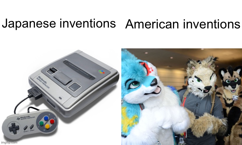 American inventions; Japanese inventions | image tagged in memes | made w/ Imgflip meme maker