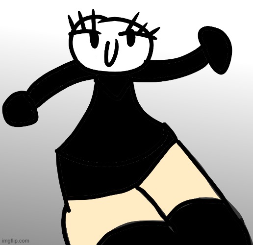 my absolutely splendid attempt at drawing thighs | made w/ Imgflip meme maker