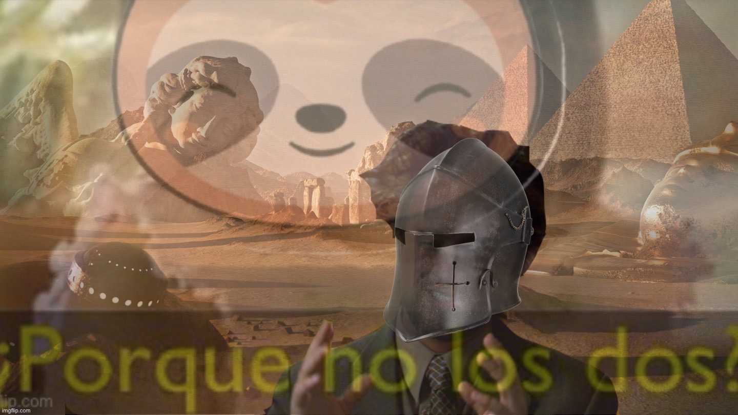 Sloth RMK porque no los dos Blank Meme Template