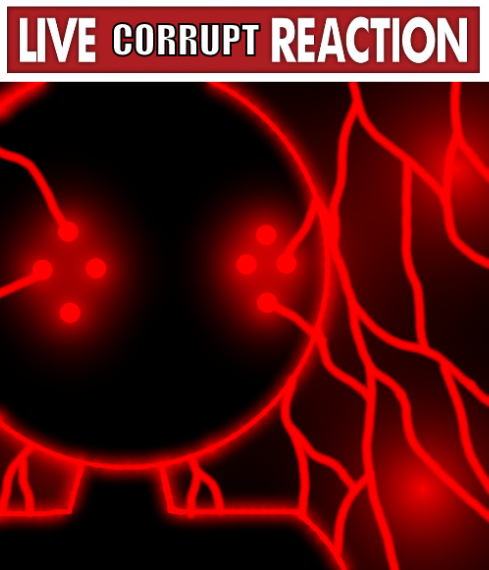 High Quality Live Corrupt Reaction Blank Meme Template