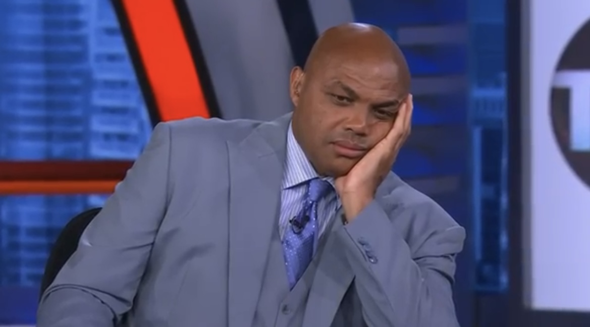 High Quality Sir Charles Barkley Blank Meme Template