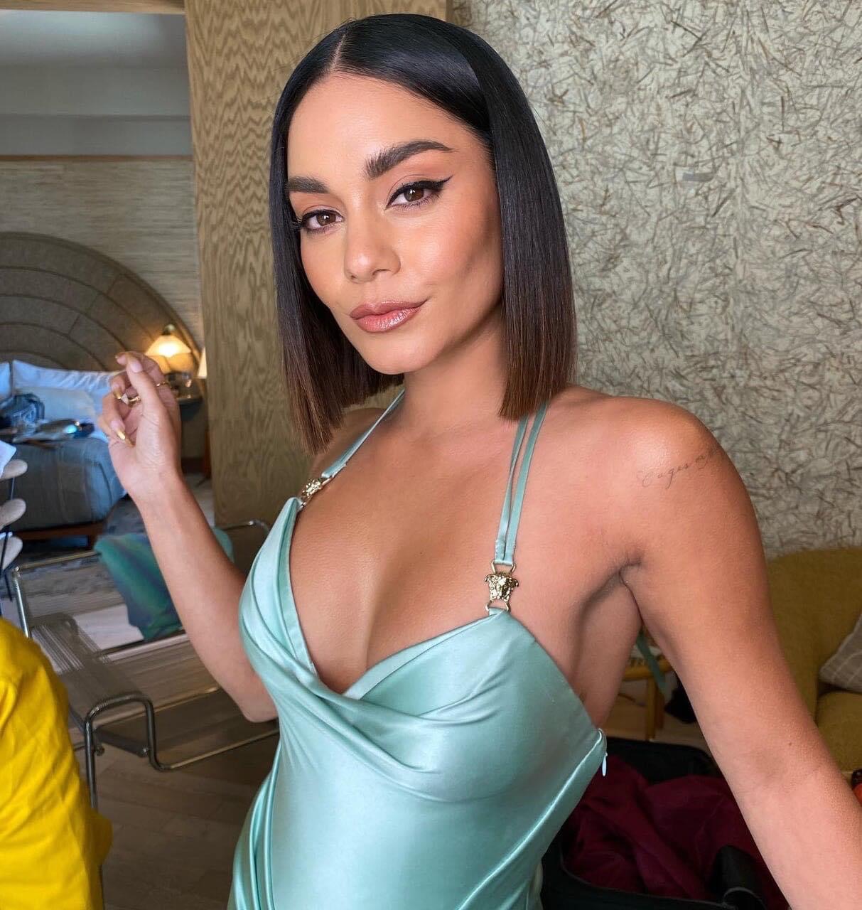 Vanessa Hudgens selfie Blank Meme Template