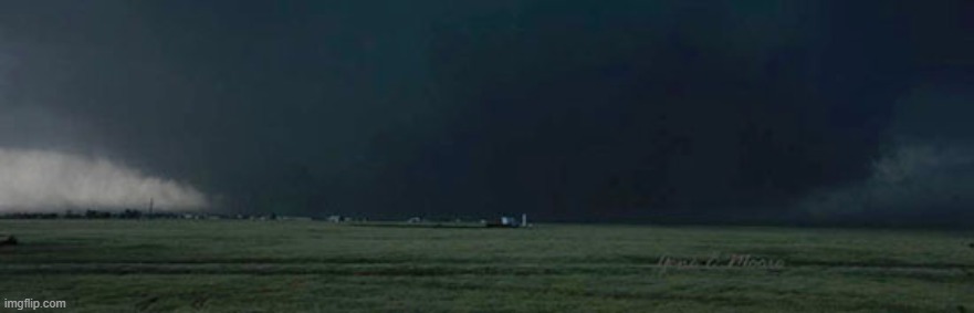 the El Reno tornado, May 31st, 2013. reached a width of 2.6 miles, the longest tornado ever reported | made w/ Imgflip meme maker