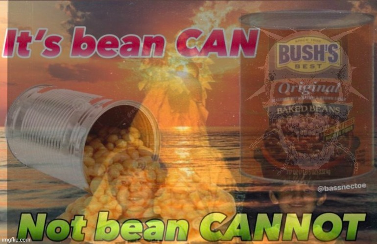 Man's gotta stand for something. Beans lead the way. | image tagged in political,propaganda,beans,more beans,this is what envoy eats,probably | made w/ Imgflip meme maker