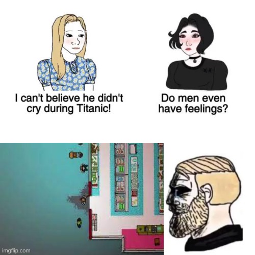 Where real men cried | image tagged in i cant believe he didnt cry,nuke,san francisco,hotline miami,funny,memes | made w/ Imgflip meme maker